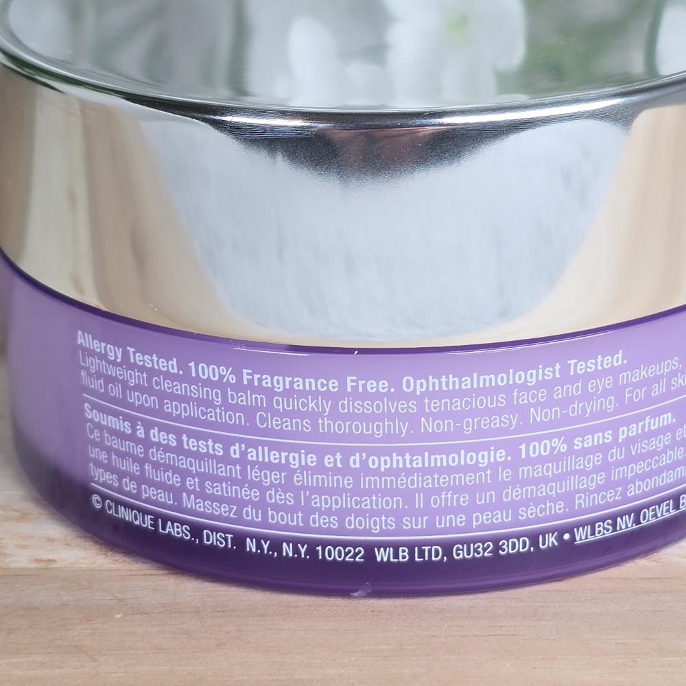 Clinique Take The Day Off Face Cleansing Balm Makeup Remover Full Size 3.8 oz - Picture 3 of 7